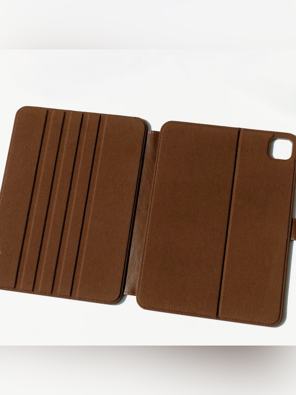 Bullstrap iPad Pro 11” Premium Leather Folio Case | Brown NWT - Picture 3 of 9